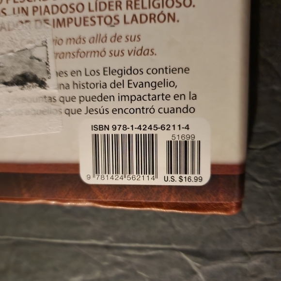 Los Elegidos - el Libro Uno by Amanda Jenkins (Spanish) Leather Books (2) New - Picture 3 of 4